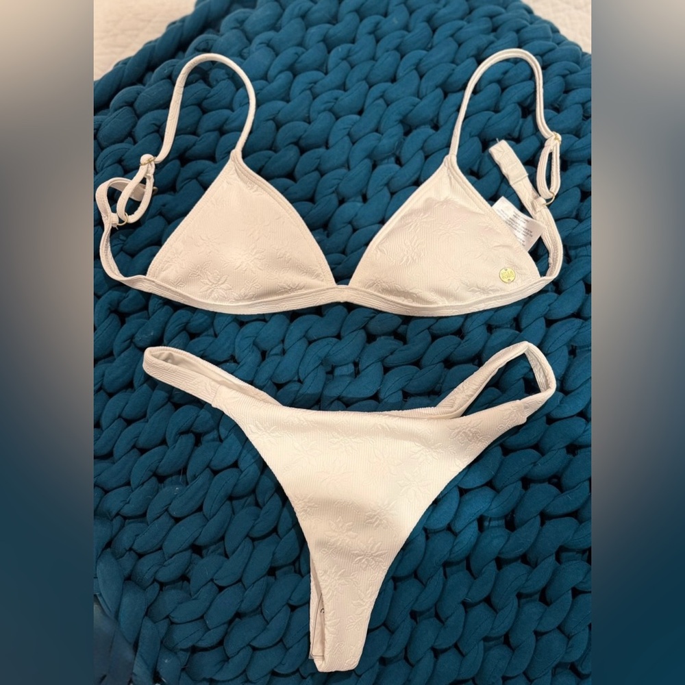 Billabong White Bikini Set